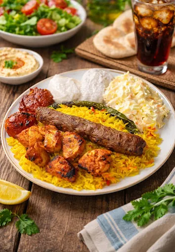 Kebab gegrild